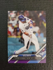 Will Smith 3 Home Run Game 2024 MLB TOPPS NOW Card 386 Purple 17/25