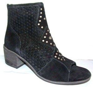 brooklin perforated suede bootie