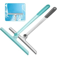 2 Pack 12 Inch Shower Squeegee for Shower Doors Windows Wall Tiles