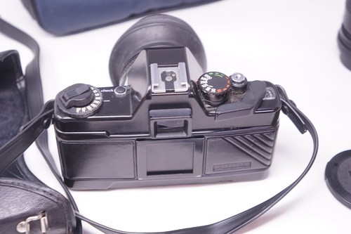 PRAKTICA BMS 35 mm Filmkamera Spiegelreflexkamera mit Objektiven 50 mm f/2,4 70–210 mm - Bild 6 von 8