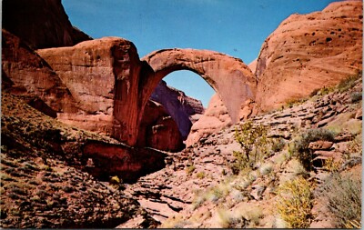 Rainbow Bridge Nat'l Monument Lake Powell Utah Postcard
