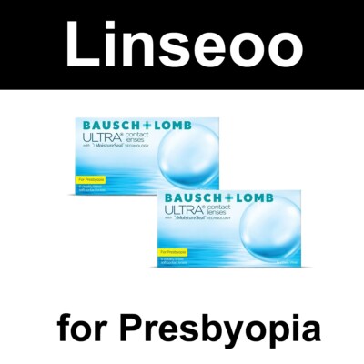 1 oder 2x 6er Boxen  Bausch&Lomb   Ultra for Presbyopia   Monatslinsen