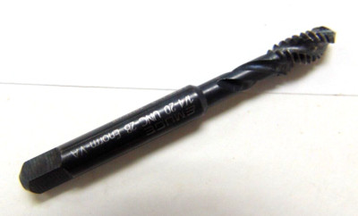 EMUGE SPIRAL POINT TAP  1/4-20 UNC-2B ENORM-VA 3 FLUTES LOC 1-1/8''  OAL 2-1/2''