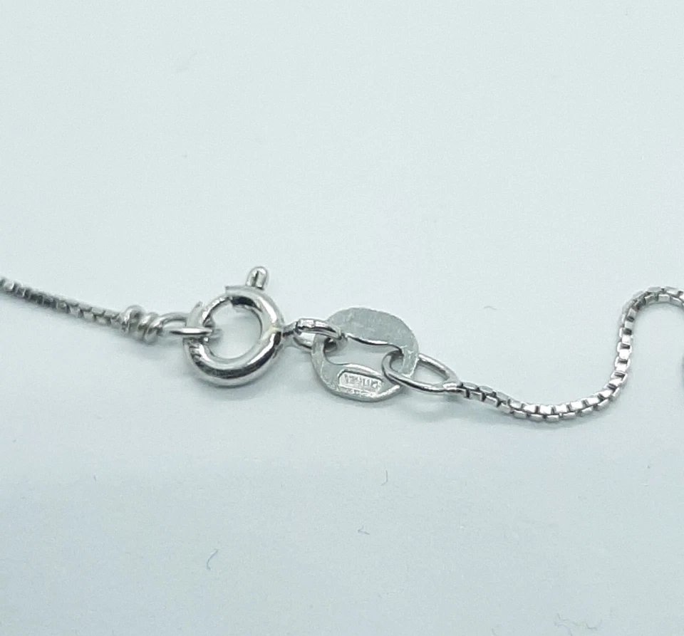 Collana donna argento 925 catenina modello veneziana 45 cm - Immagine 2 di 2