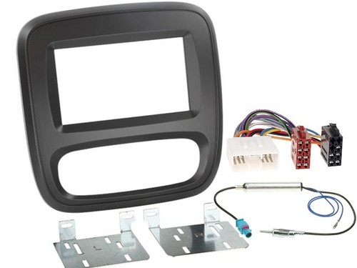 Kenwood 2DIN DAB+ Autoradio für Opel Vivaro ab 2014 schwarz - Bild 2 von 5