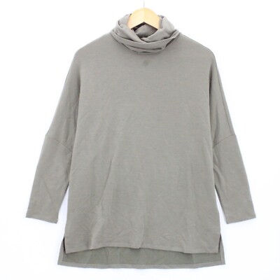 CASLON Womens Sweater Gray Turtleneck Long Sleeve - Main Image