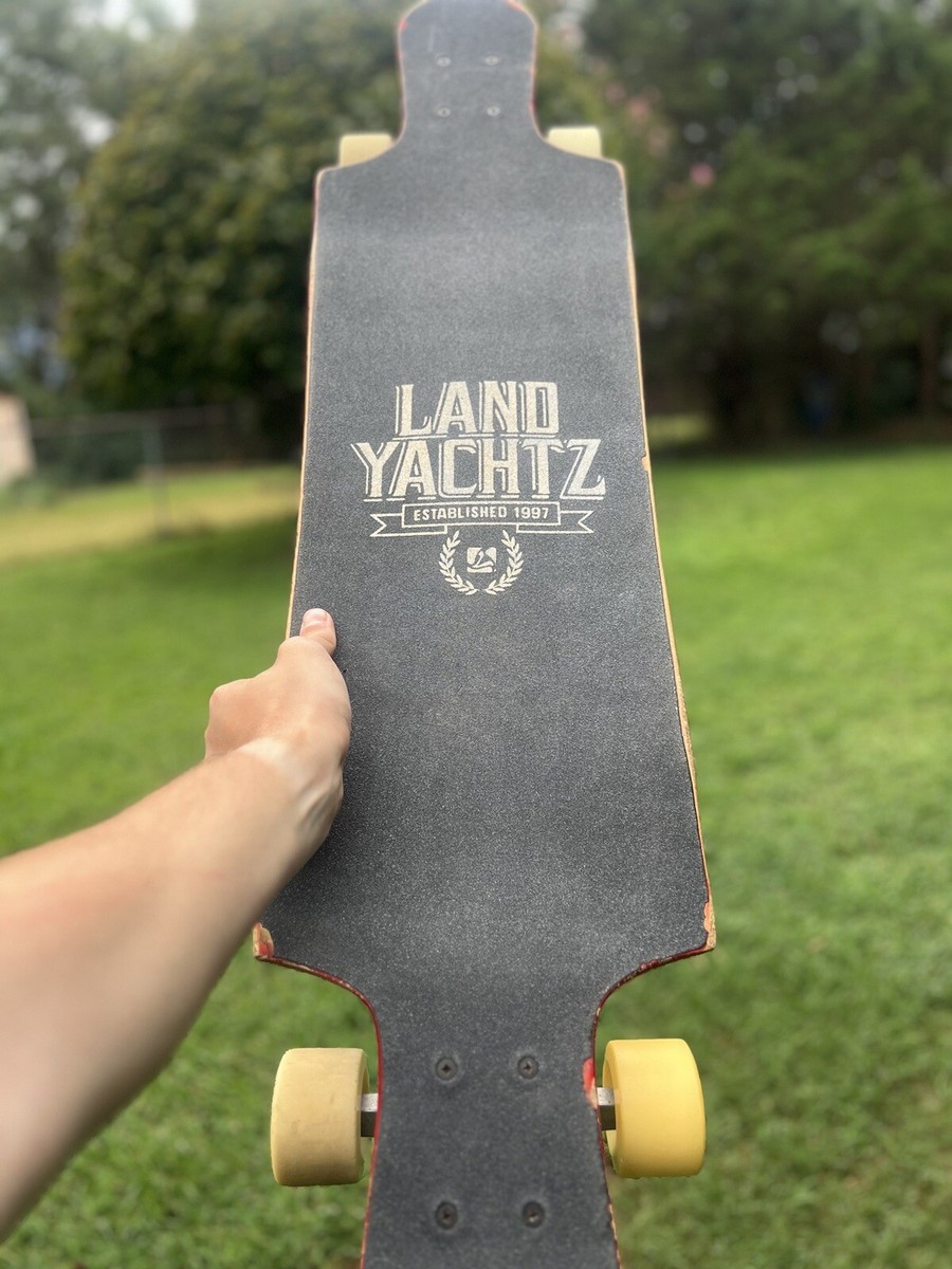 Landyachtz Tomahawk 40” Owl Red Longboard | eBay
