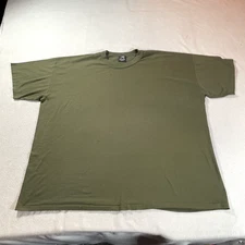 Rothco Shirt Mens 5XL XXXXXL Green Military Tee Army Hunting Outdoors Workout