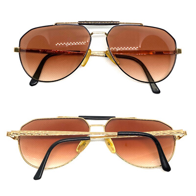 RARE!! Dunhill 6204 Gold Eyeglasses Sunglasses Vintage 230821 | eBay