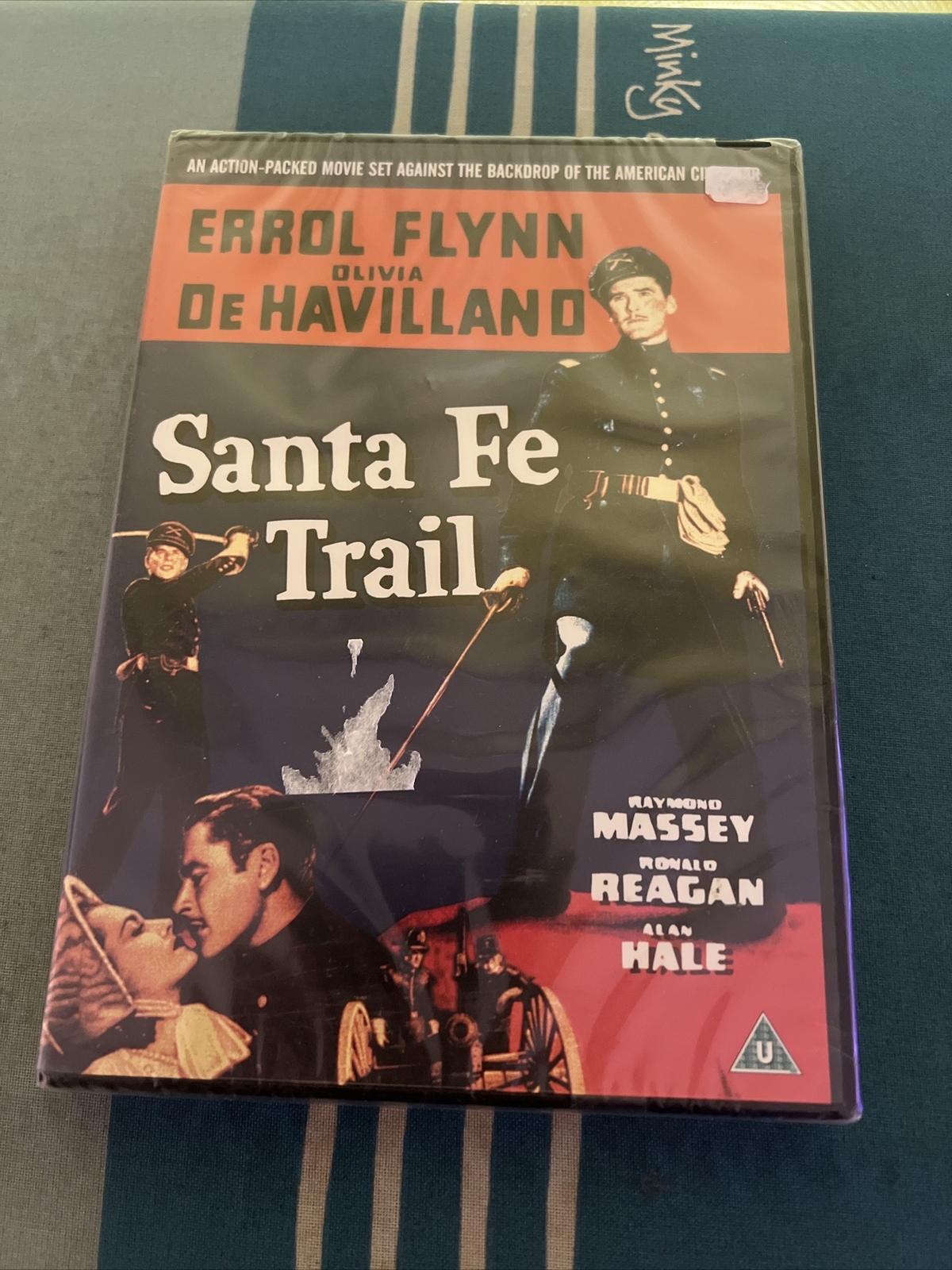 SANTA FE TRAIL-DVD- REGION 0 ( ALL REGIONS) - NEW/SEALED