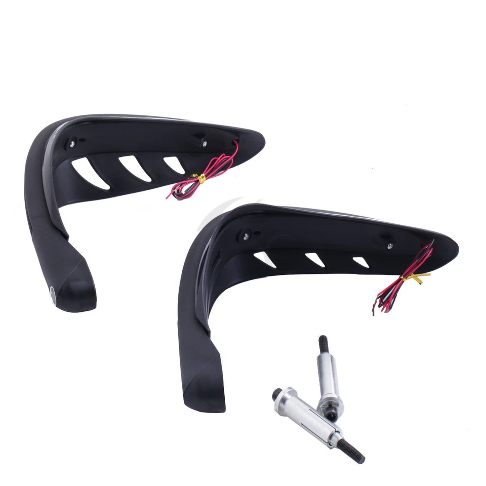 Черные щетки 7/8 дюйма 22 мм для защиты рук подходят для YAMAHA WR250R X 07-12 Dirt Bike ATV MX - Изображение 3 из 3