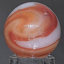 Vintage Peltier Swirl .61 Inches Good Condition Combined Shipping