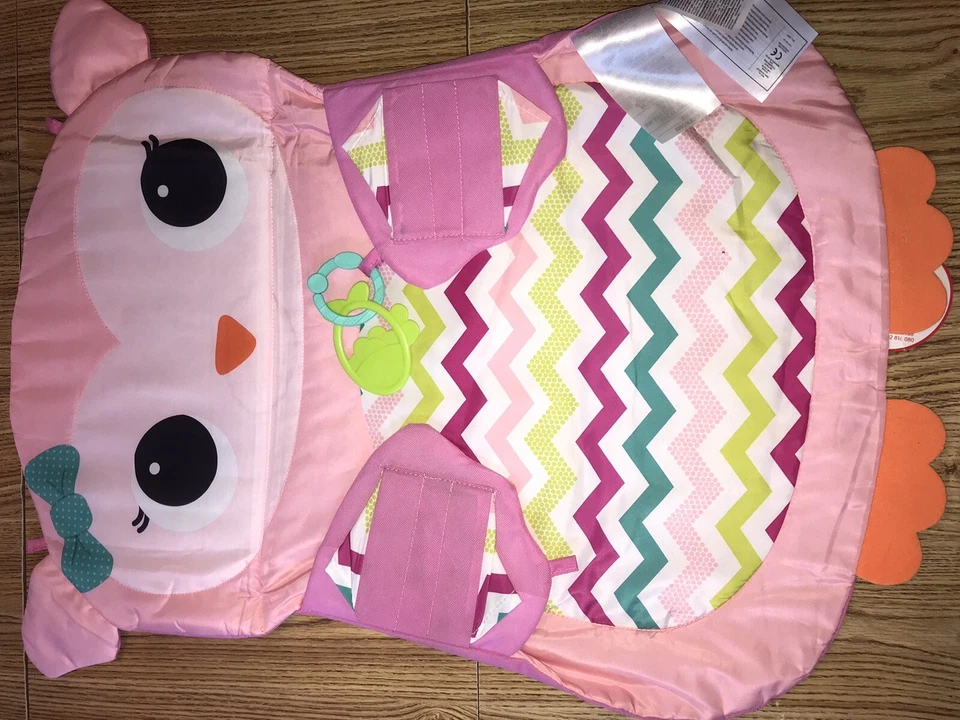 Alfombra de actividad Bright Starts Tummy Time Prop & Play Owl 0+ meses Mat Foto 3 de 4