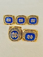 5 PCS Notre Dame Championship Display fan Ring Set, US SHIP 1924-46