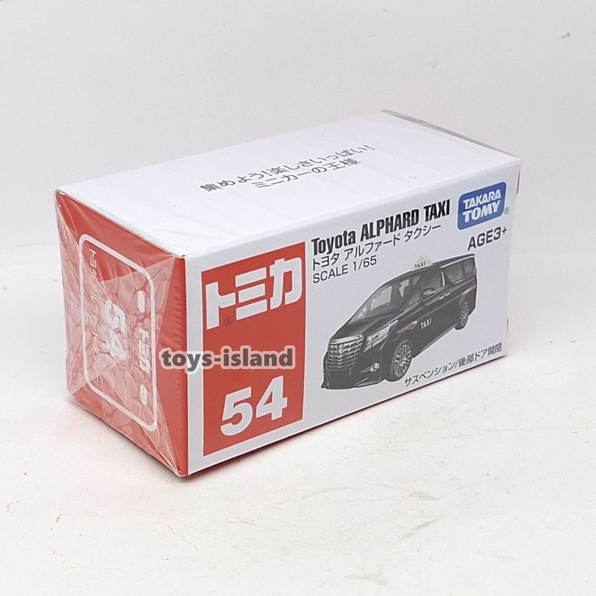 TOMICA 54 ASIA LIMITED TOYOTA ALPHARD TAXI 1/65 TOMY 2025 April