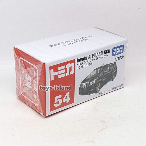TOMICA 54 ASIA LIMITED TOYOTA ALPHARD TAXI 1/65 TOMY 2025 April New Model - Picture 3 of 10