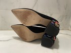 Women’s Katy Perry The Bonnie Button Black Block Heel Pumps Heels Size 11 US EUC — photo 5