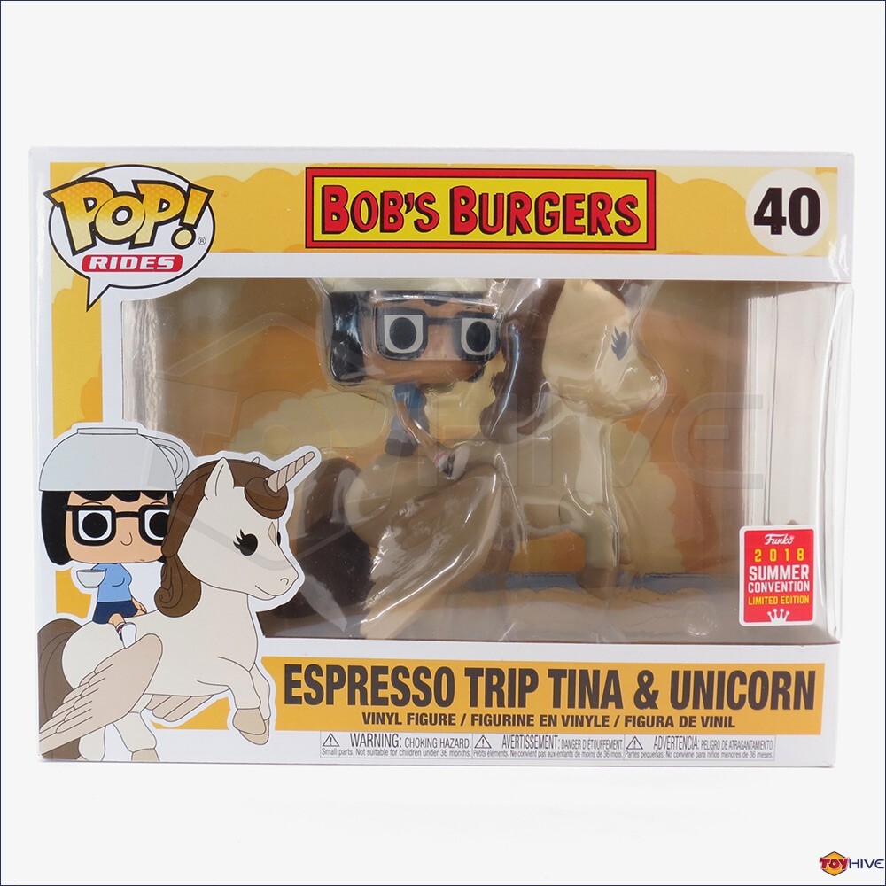 Funko Pop! Rides series Bob's Burgers Animation Espresso Trip Tina
