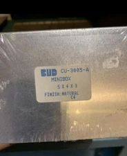 BUD Industries CU-3005-A Aluminum Electronics Minibox, 5" Length x 4" Width x 3"