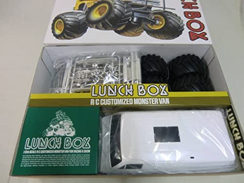 【未開封！】Tamiya Lunch Box 1/10 モンスターバン Tamiya Lunch Box Mini SW-01 1/24 Mini 4WD Monster Truck Kit
