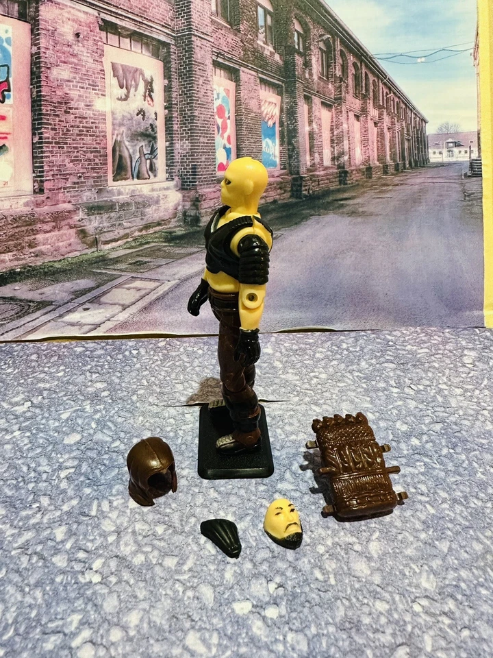 ZARTAN 2001 FUNSKOOL GI JOE COBRA ACTION FORCE suelto con máscara y mochila Foto 4 de 4