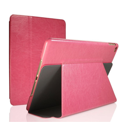 Luxury tablet protective cover for Apple iPad mini 4 bag cover case stand pink