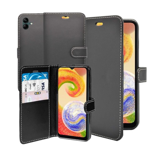 For Samsung Galaxy A04 Phone Case Wallet Flip PU Leather Card Pocket Cover - Picture 15 of 36