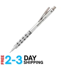 Mechanical Pencil Metal 0.5mm Retractable Dual-Action Drafting Tool Comfortable