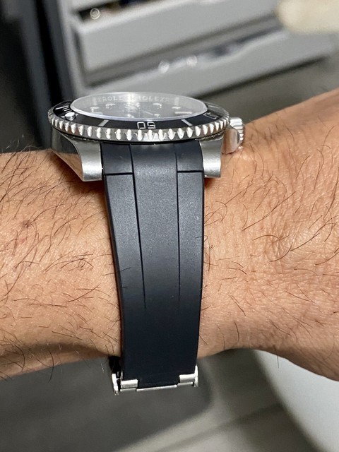best rolex rubber strap