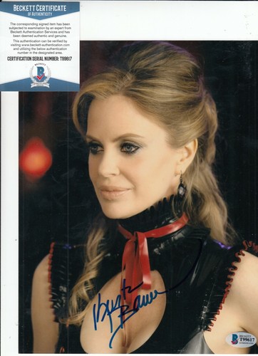 KRISTIN BAUER VAN STRATEN signed (TRUE BLOOD) 8X10 photo BECKETT BAS T99617
