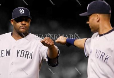 DJ361 CC Sabathia - Derek Jeter NY Yankees 8x10 11x14 16x20 Photo