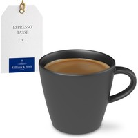 Espressoobertasse 100Ml Villeroy & Boch Manufacture Rock, Porzellan, Weiß
