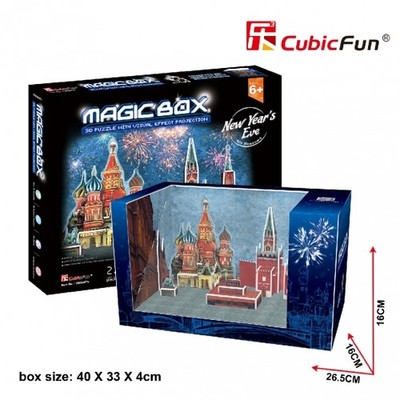 3D Puzzle MAGIC BOX NEUJAHR FLIEGE CubicFun