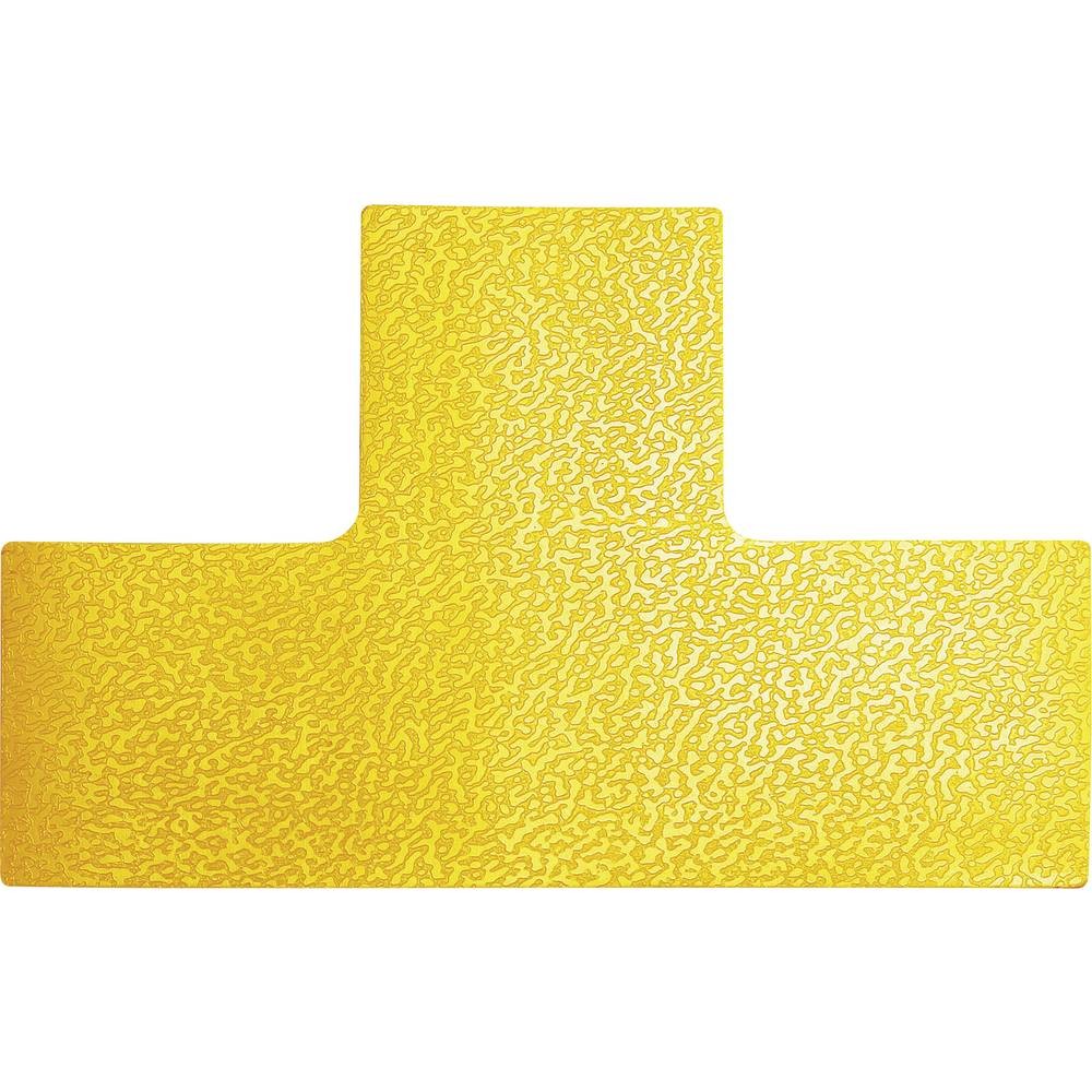Marquage de position forme T jaune Durable 170004 signalisation sol 10 pièces