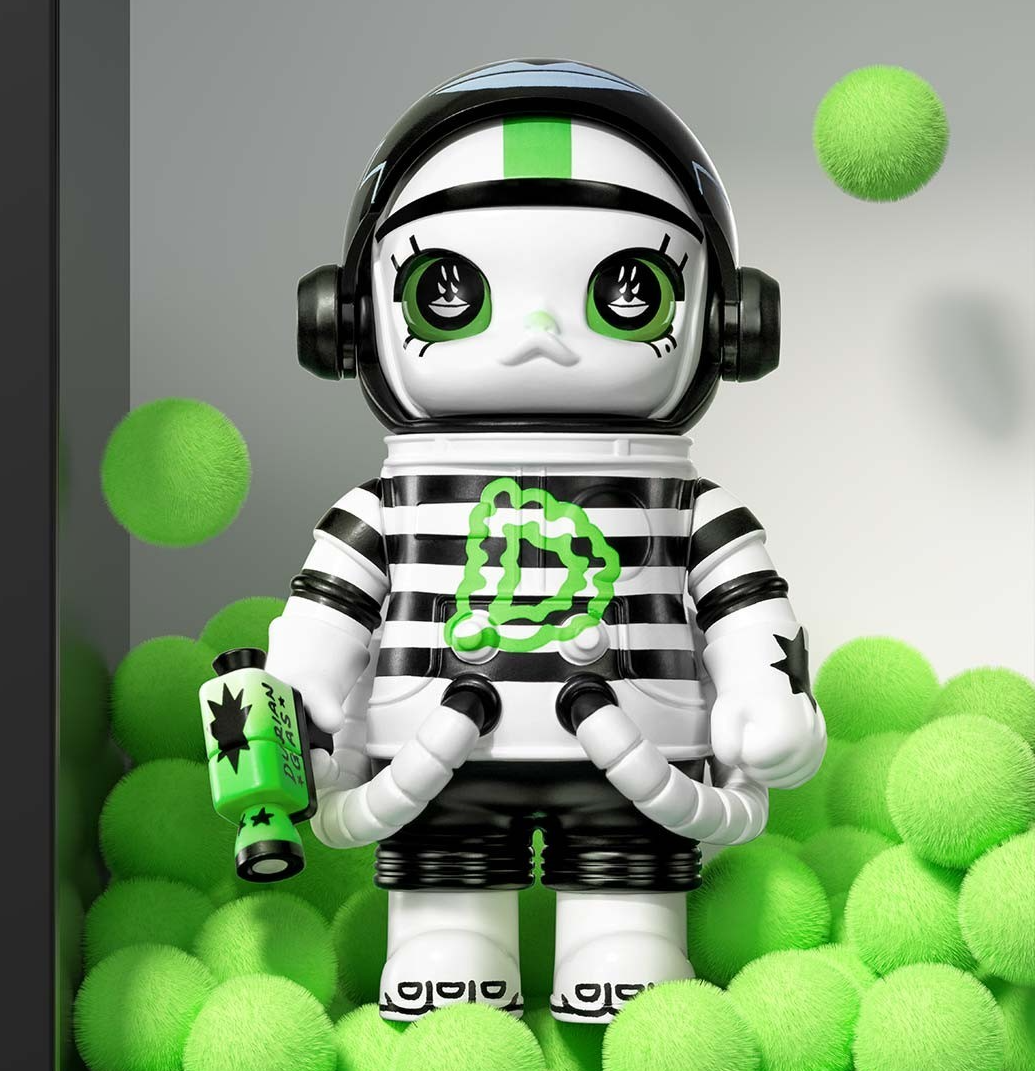 Mega Space Molly Lala Company DURIAN MAN 100% Series 4 Pop Mart