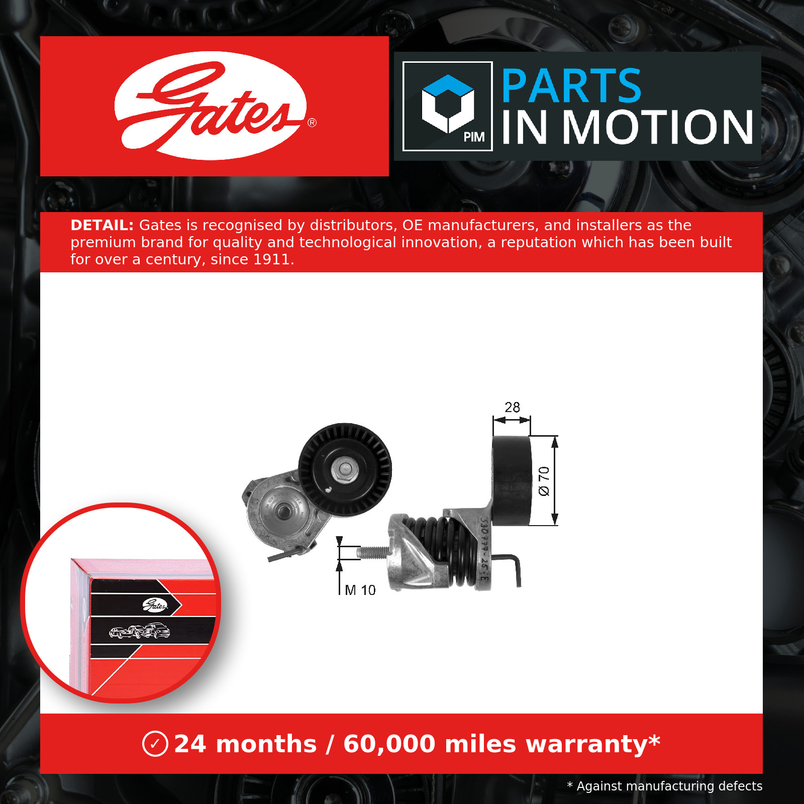 ✅Fits GATES T39085 T39085 DRIVEALIGN MV TENS ⭐UK Seller⭐ - Image 11