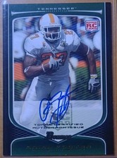 2009 Bowman Draft Picks - Arian Foster #183 Rookie Autographs (AU, RC)Tennessee