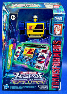 Transformers Hasbro Legacy Evolution Voyager Class Twincast & Autobot Rewind