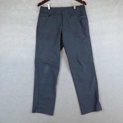 Lululemon ABC Pant Classic Trouser Men 30x28 Warpstreme Commuter Gray *READ
