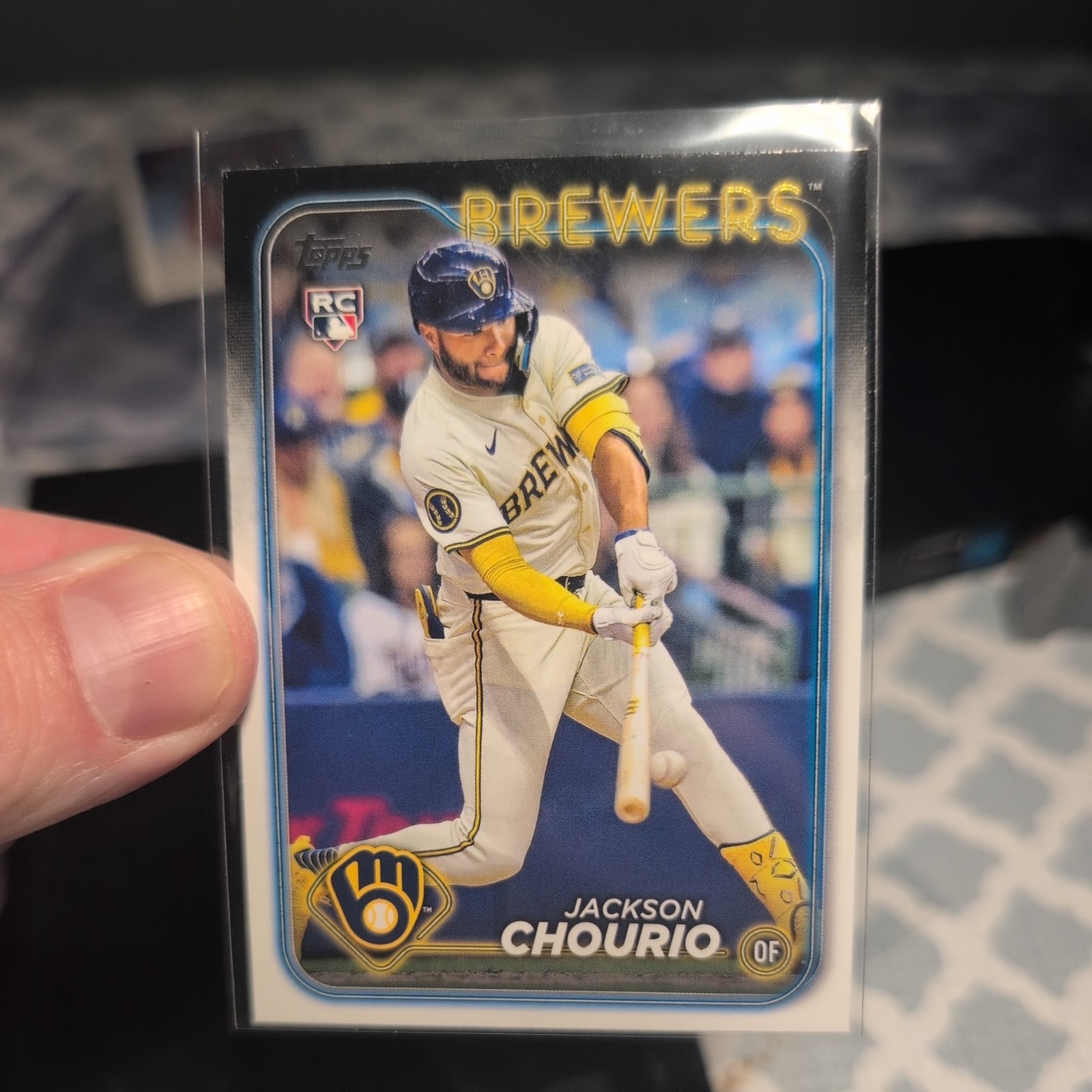 2024 Topps Series 2 - Rookie Addition Variation Jackson Chourio #698 (RC) 
