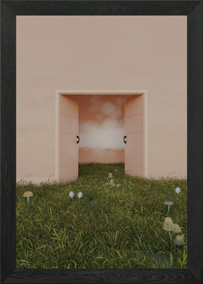 Dream Room 3D Render Framed Wall Art Poster Canvas Print Picture