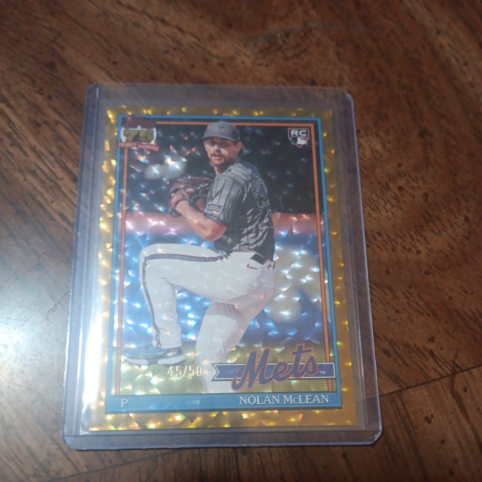 2026 Topps Series 1 - 1991 Nolan McLean #T91-63 - GOLD /50 SSP