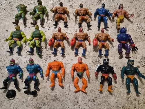 Vintage Masters Of The Universe Motu Beater Lot Of 18
