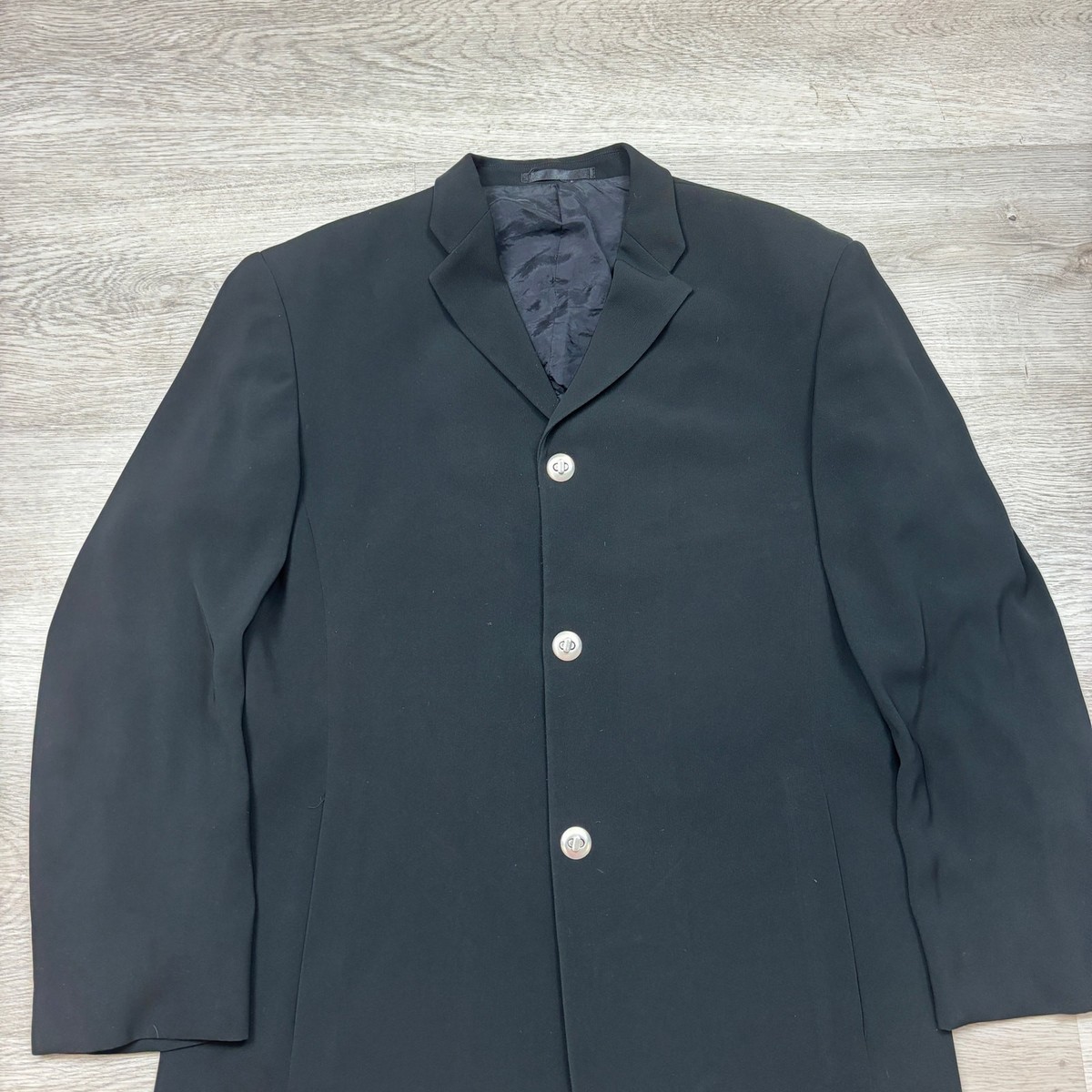 Japan Rynshu Maji Masatomo Runway Blazer Jacket Silver Latch  