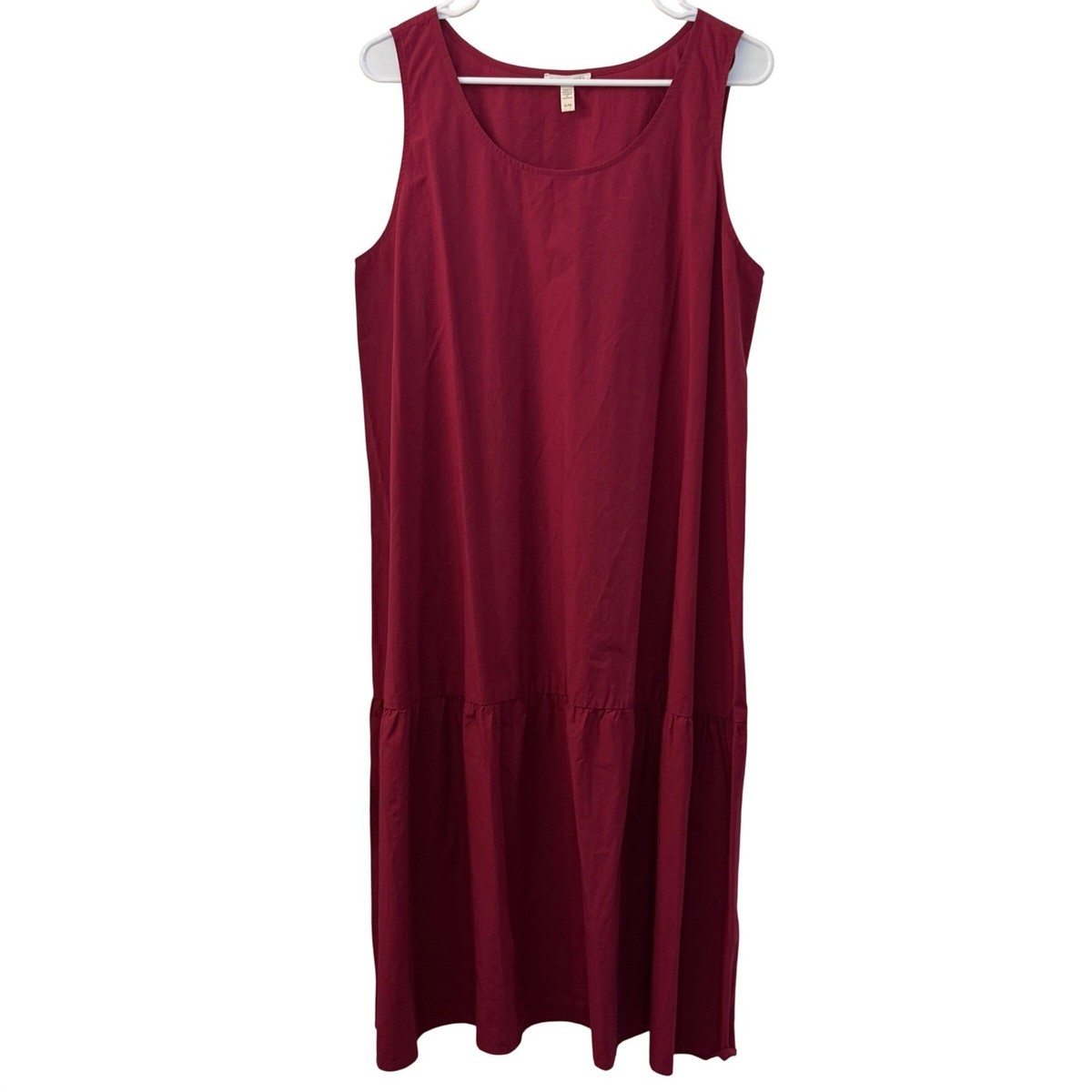 white christmas dresses Organic Cotton Tiered Ruffle Midi Dress – Baci Fashion