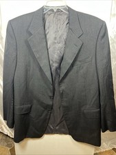 LORO PIANA Tasmanian Super 120  s Gray Wool Sport Coat Suit Jacket Blazer Custom