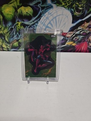 2025 Topps Elektra Marvel Comic Book Heroes  Electrum Green /99 #116
