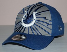 INDIANAPOLIS COLTS Hat Stretch Fit New Era 39Thirty Small/Medium SHATTERED E4