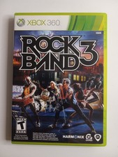 NO GAME Rock Band 3 Microsoft Xbox 360, 2010 Case Manual Only