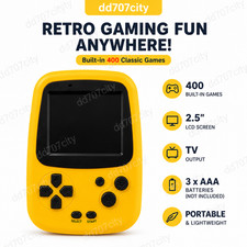 Retro Handheld Game Console Portable LCD Gaming System Built-in Games Toy - Image 2